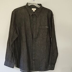 Calvin Klein Charcoal Long Sleeve Shirt